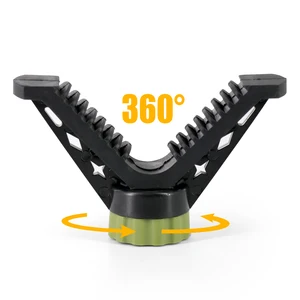 حامل بندقية نير تكتيكي V ، حامل تصوير كاميرا محمول ، رأس حامل ثلاثي القوائم احترافي للأماكن الخارجية ، اكسسوارات الصيد أعلى 10 مبيعات لحامل ثلاثي القوائم لبندقية الصيد - رقم 2