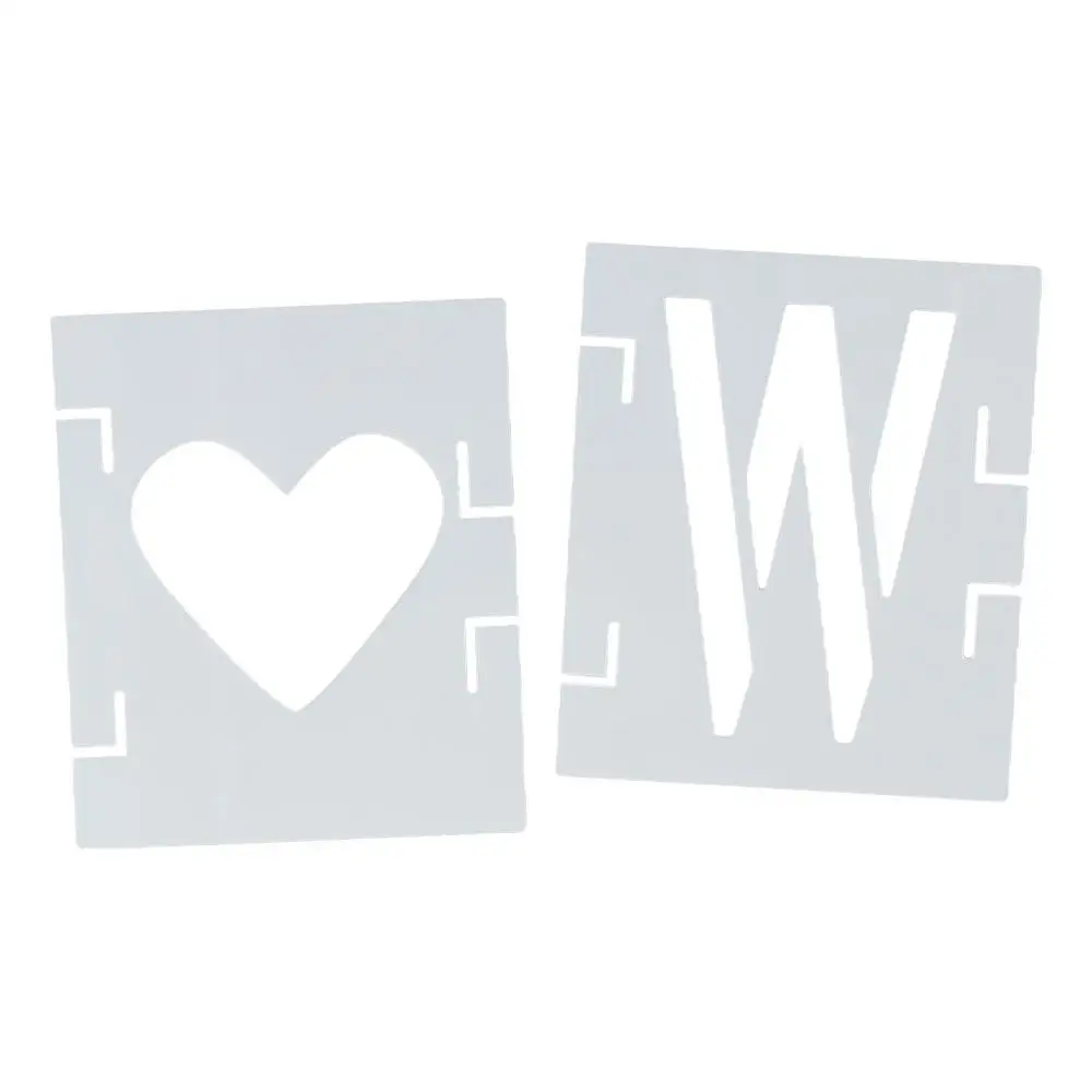 للخشب 2/3/4/5 بوصة استنسل الحروف الأبجدية أرقام الإستنسل لطلاء أرقام كبيرة قوالب DIY بها بنفسك الحرفية