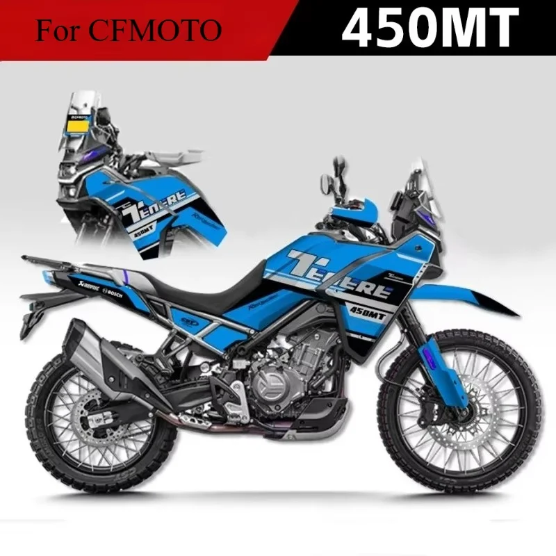 For CFMOTO 450MT 450 MT IBEX 450 MT450 MT 450 2024 2025 Motorcycle Sticker Graphics kit Sticker Decals 450MT CF MOTO Accessories