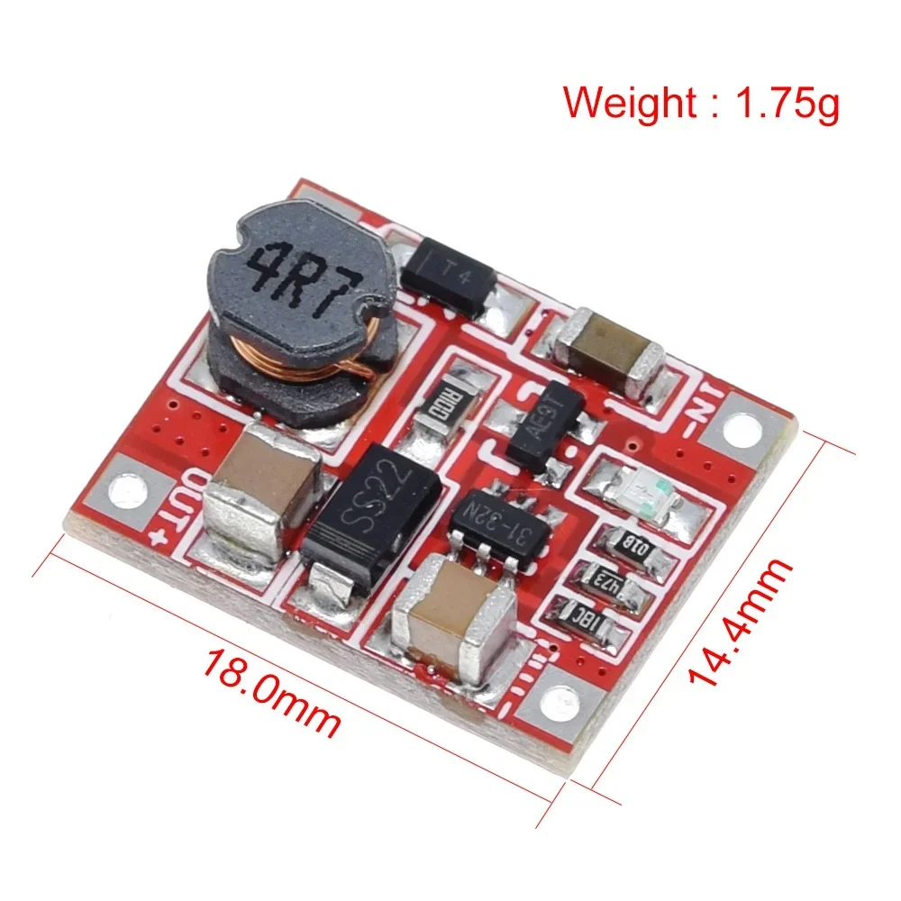 1/5/10/20PCS DC-DC Boost Power Supply Module Converter Booster Step Up Circuit Board 3V to 5V 1A Highest Efficiency 96%