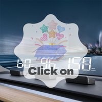 Car Speedometer HUD GPS Head Up Display Digital Speed Meter Windshield Projector For Vehicles Truck Auto Electronics Accessories