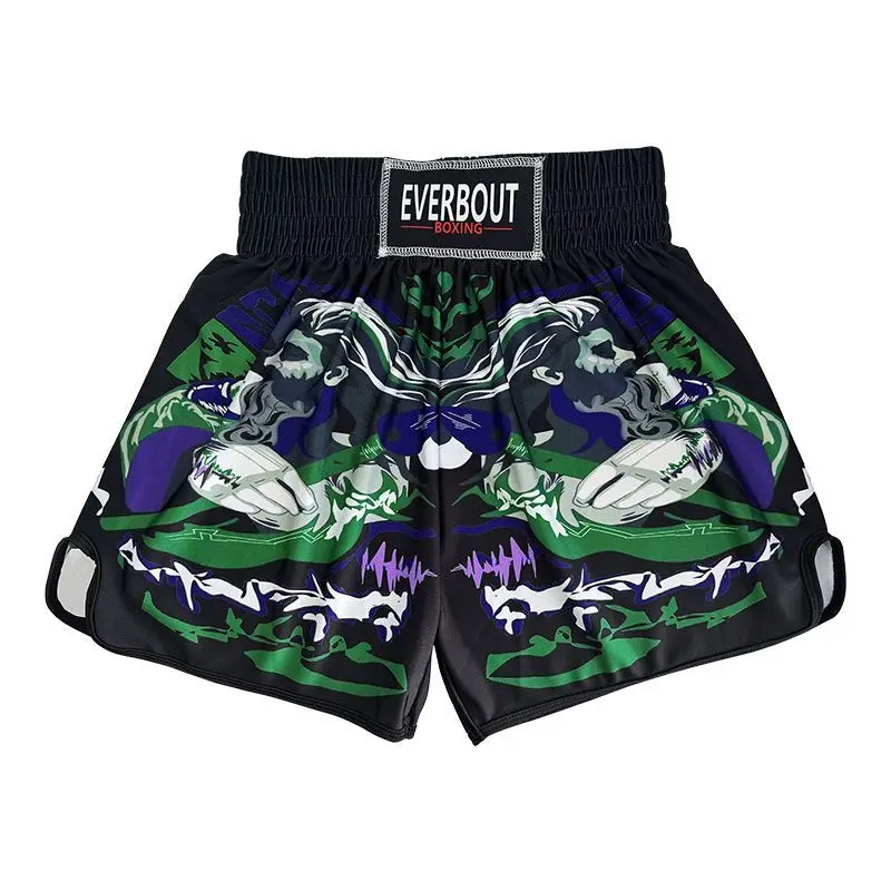 Combat Sports Shorts Quick-Dry Muay Thai Boxing Children's FightingMMAProfessional Sanda Training Customization for People