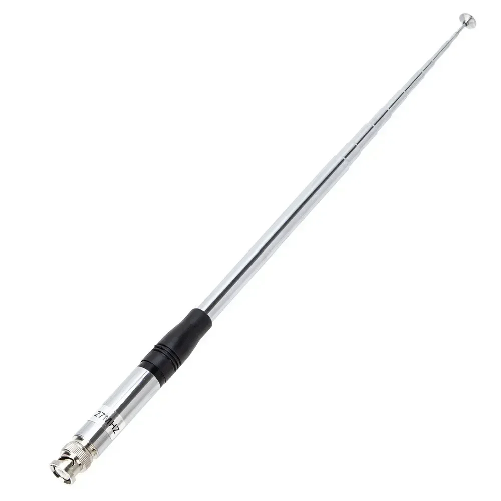 Telescopic/Rod 27Mhz 9 นิ้วถึง 51 นิ้ว BNC เสาอากาศชายสําหรับ CB มือถือ/แบบพกพา