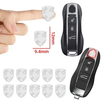 5pcs/10pcs 12mm Car logo Remote Key Sticker Aluminum Emblem Decal for Porsche Cayenne Boxster Macan 911 Panamera Cayman 718