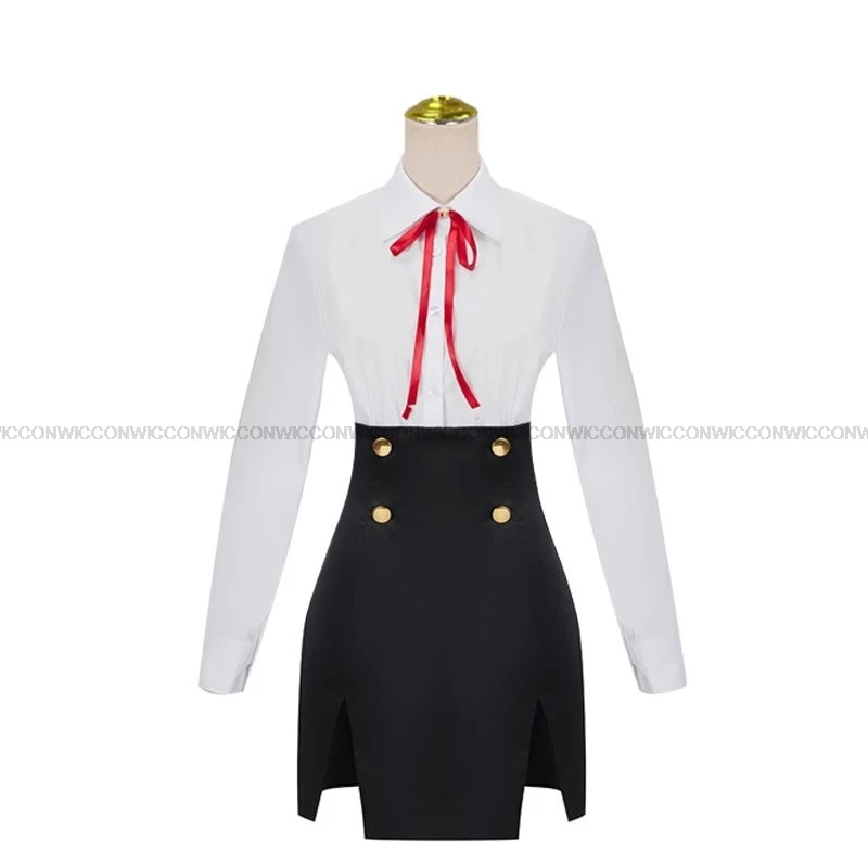 Azul Archive Rikuhachima Aru Cosplay Costume com Peruca para Mulheres, Uniforme de Jogo, Roupas de Festa, Cosplay, Cos
