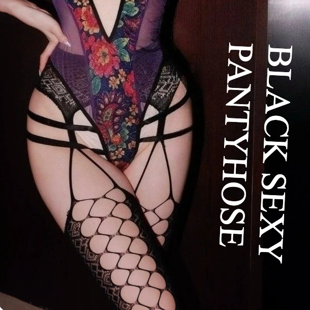 Modern Women's Tights Erotic Bodystockings European Women Black White Legging Autumn Winter High Waist Fishnet Pantyhose Sexy