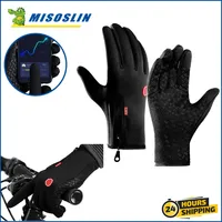 Winter Gloves for Xiaomi /Ninebot Electric Scooter E-Bike Glove Motorcycle Cold Resistant Men Warm Waterproof Touchscreen Gloves