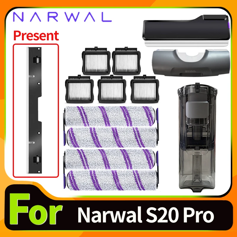 accessoires-pour-aspirateur-sec-et-humide-sans-fil-narwal-s20-pro-rouleau-de-brosse-et-filtre-hepa-piece-de-rechange-pour-reservoir-d'eau