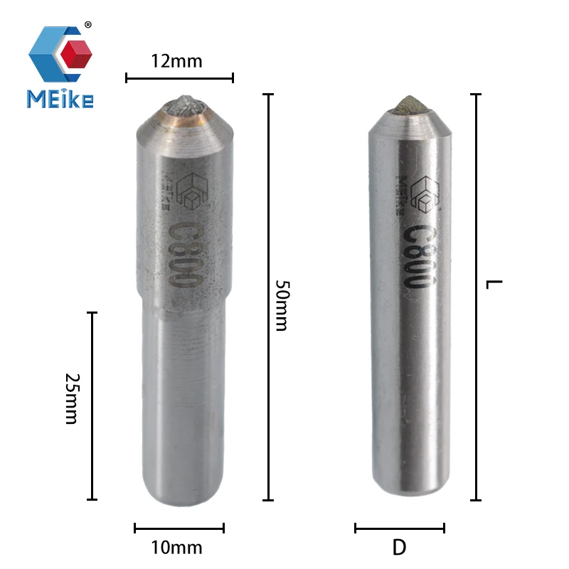 Meike-Roue de meulage pour couteau, diamant, pointe de stylo à dressing, pierre à laver, informations CALIDA ite, correcteur, meule, diamant naturel