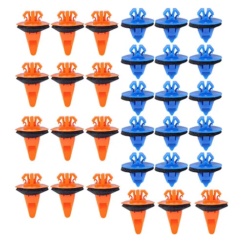 Image of 30Pcs Trim Körper Side Molding Retainer Clip Abdeckung Verschluss Für Toyota Tacoma RAV4 Highlander FJ Cruiser 4Runner Auto zubehör