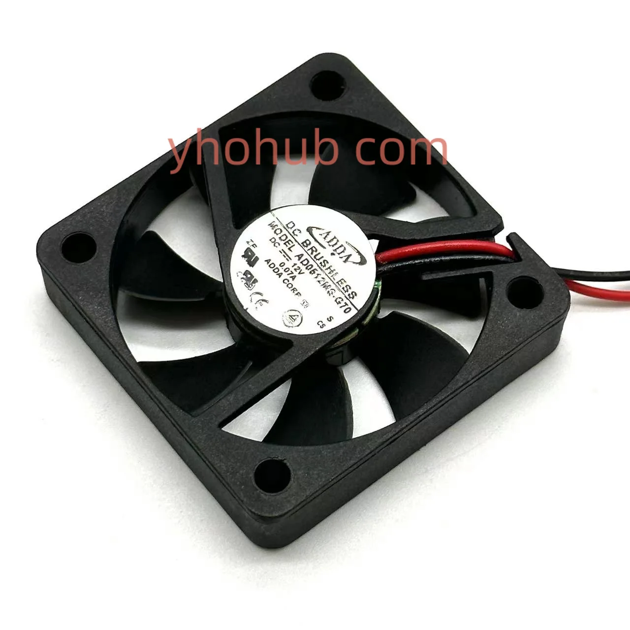 

ADDA AD0512MS-G70 T DC 12V 0.07A 50x50x10mm 2-Wire Server Cooling Fan