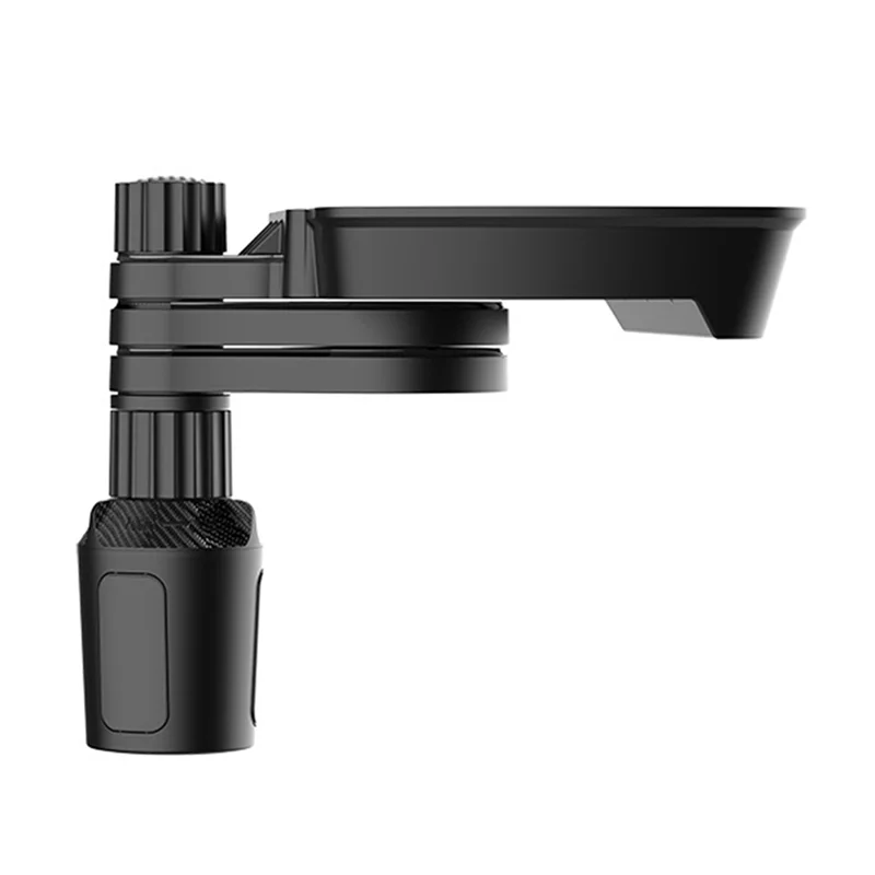 

WOWFU-Dual Cup Holder Expander Adjustable Snack Tray Drink Holder For 360°Rotating Multifunctional 1 PCS