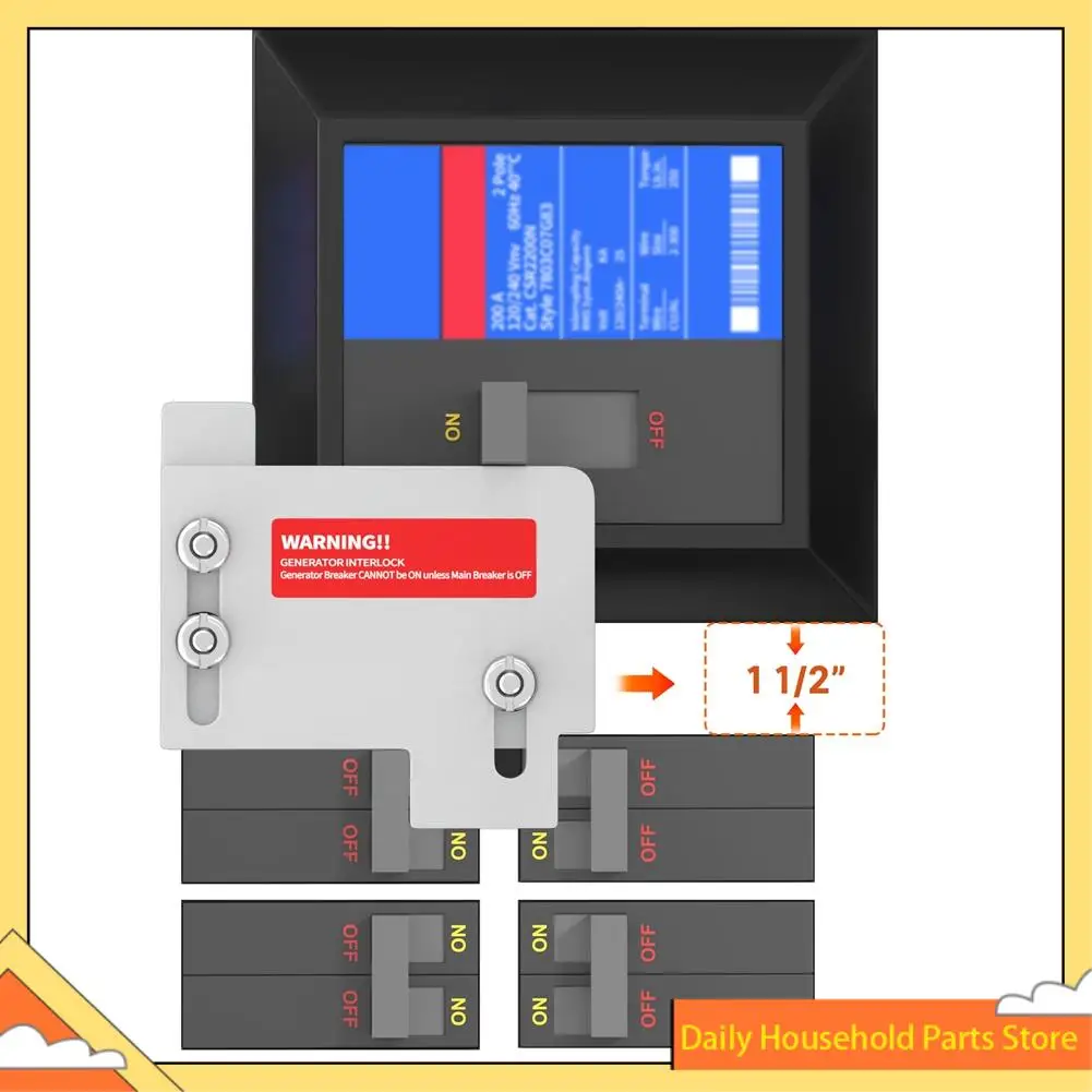 Комплект блокировки генератора для Eaton Cutler Hammer CH Series 150 и 200 А с выключателем TAN, горизонтальная электрическая блокировка ГОРЯЧАЯ!