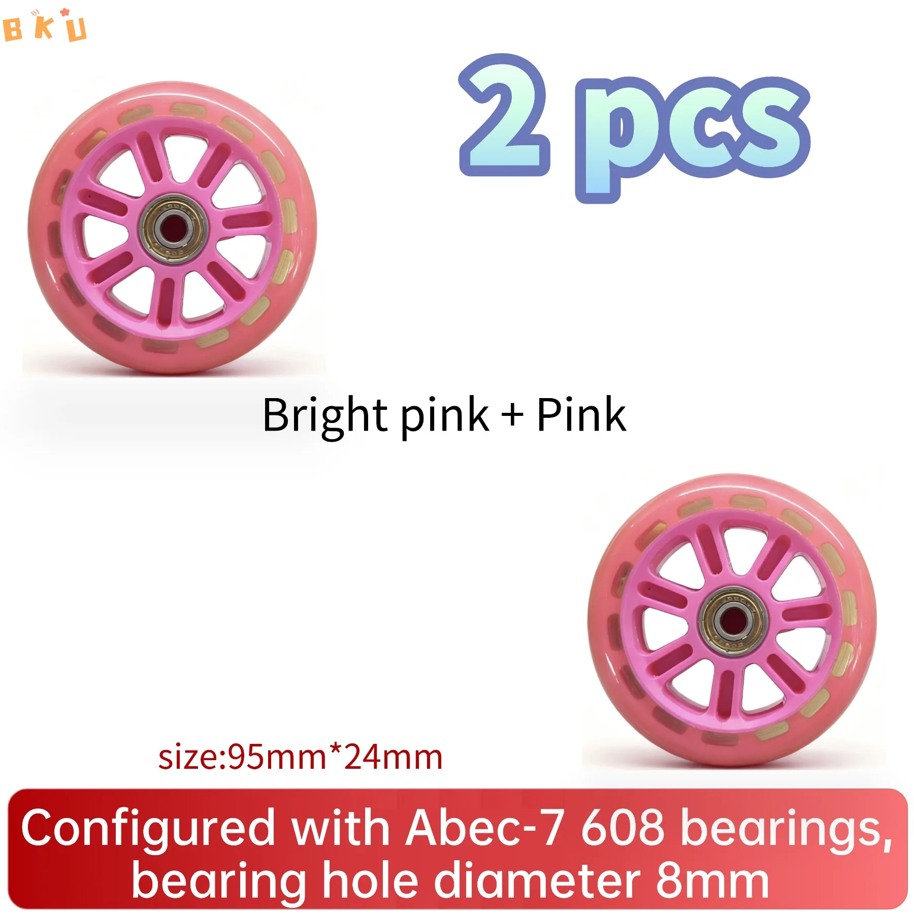 Bright pink
