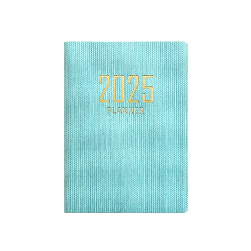 Minimalist A5 2025 Agenda Book With Calendar To Do List A5 Notebook Spanish Morandi Color 2025 Planner Notebook School Office