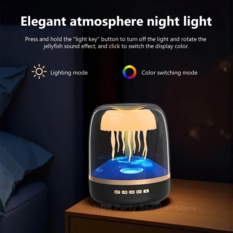 2025 Hot Selling Portable Wireless Speakers RGB Surround Sound Transparent Glass Subwoofer for Computer Use Home Entertainment