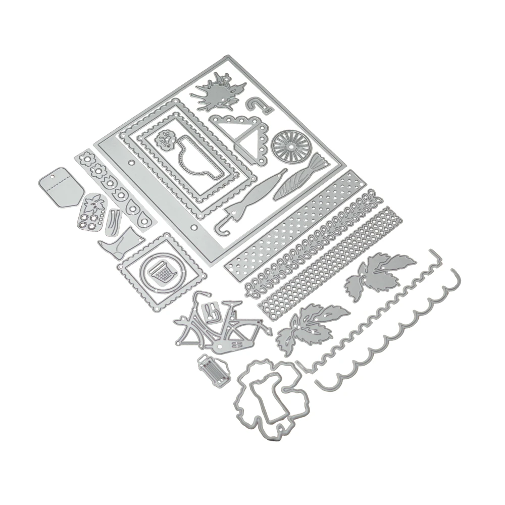 bloemen muis Stempels 2026 Nieuwe Metalen Stansmessen Voor DIY Scrapbooking Ambachten Maker Fotoalbum Sjabloon Handgemaakte Decoratie
