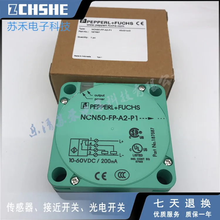 NCN50-FP-E0-P1 NCN50-FP-E2-P1 NCN50-FP-A0-P1 NCN50-FP-A2-P1 NCN50-FP-Z2-P1  P+F  Proximity Switch Sensor  New High-Quality