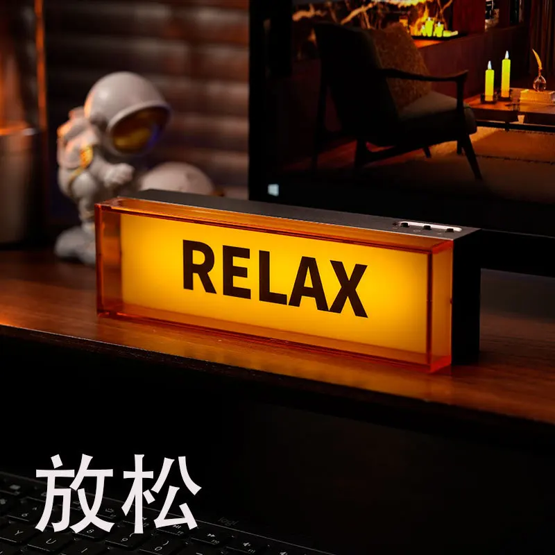 Creative atmosphere light, cyberpunk computer desktop decoration, esports room decoration, technological feel, handmade ma