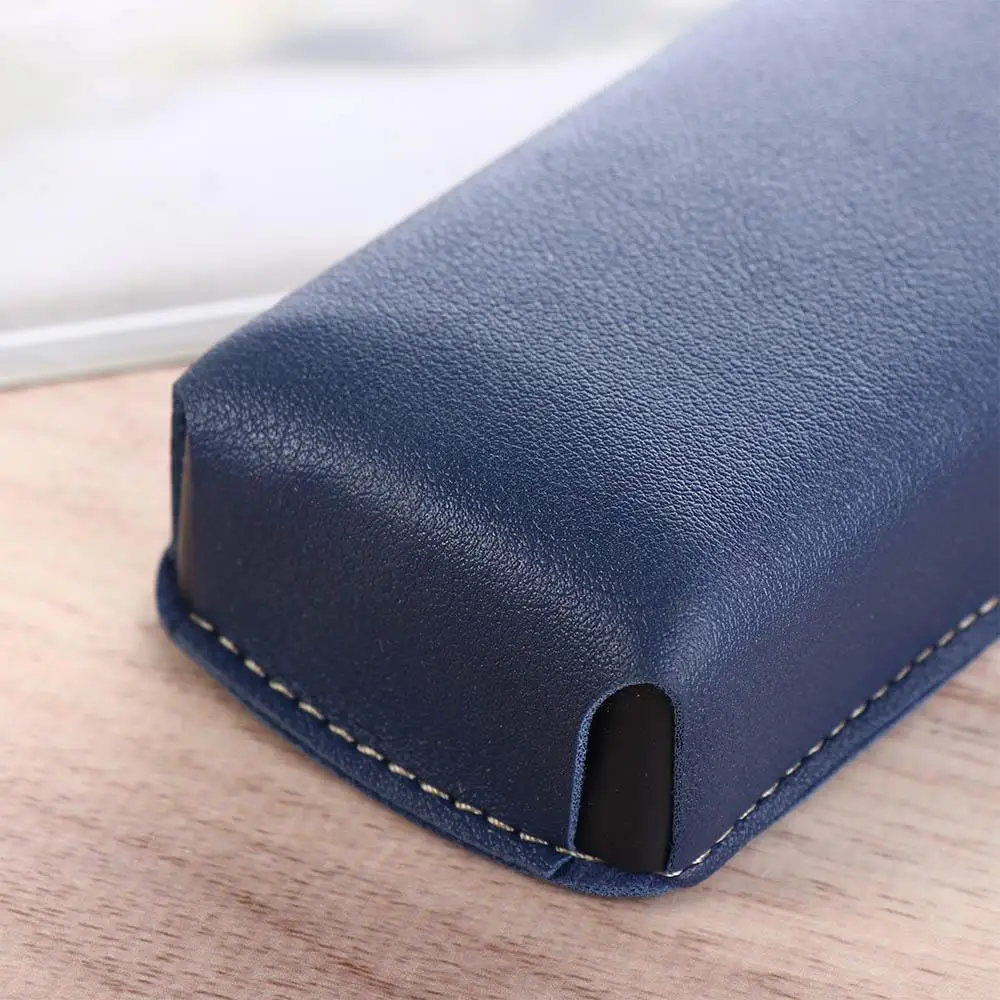 Men Eyewear Bag Glasses Case Reading Glasses Case PU Leather Sunglasses Case Waistpack Glasses Box Spectacle Case Eyeglass Box