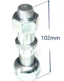 

Подходит для аксессуаров. Винты для шин колес вилочного погрузчика. Болт ступицы передней оси для 1hangcha 30hb 25de-2111.