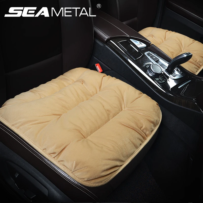 Seametal Autos itz kissen Plüsch Fahrersitz kissen rutsch feste Fahrzeuge Bürostuhl Home Car Pad Sitz bezug