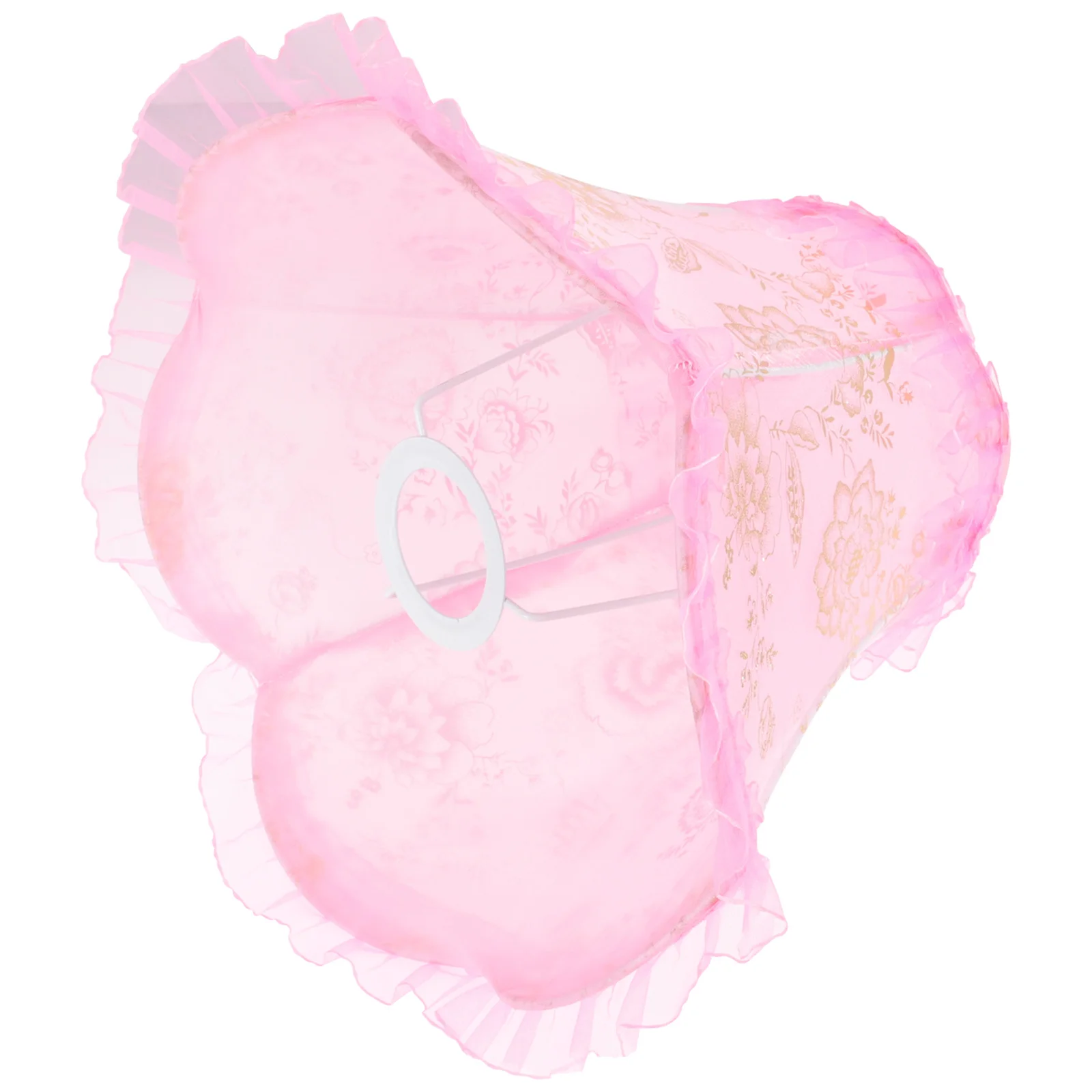 

Vintage Lace Lampshade Replacement For Desk Wall Light E27 Socket Retro Style Small Cloth Lamp Shade Drum Design Indoor Light