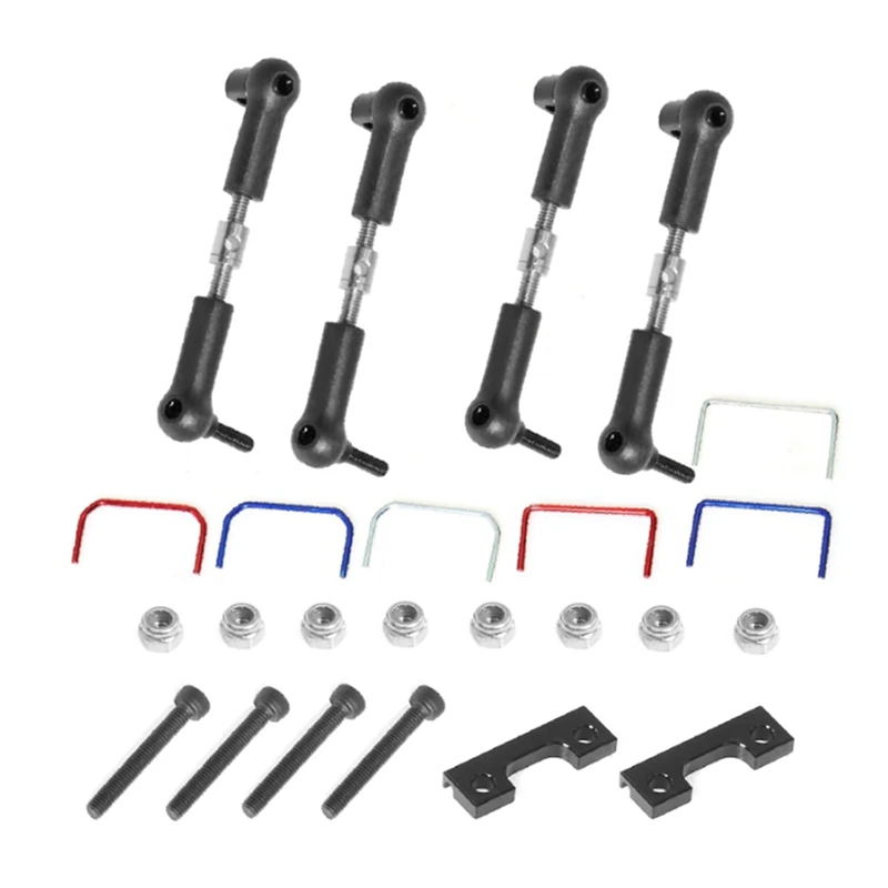 

ABJL-Anti-Roll Bar Kit для Traxxas 1/16 Revo, Slash, детали для обновления радиоуправляемого автомобиля
