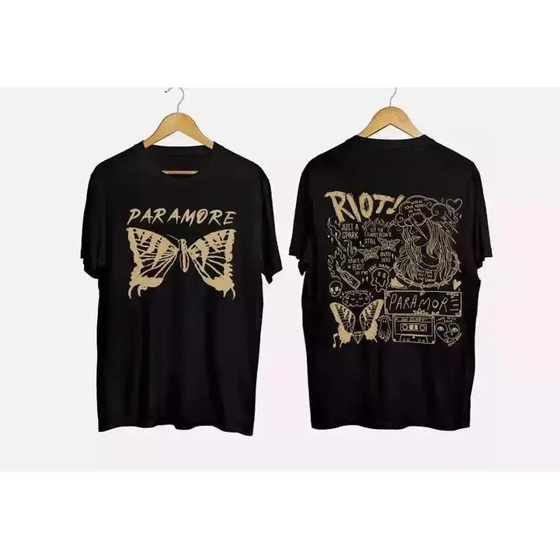 Camiseta con letras del álbum Paramore, camiseta Paramore Tour 2024