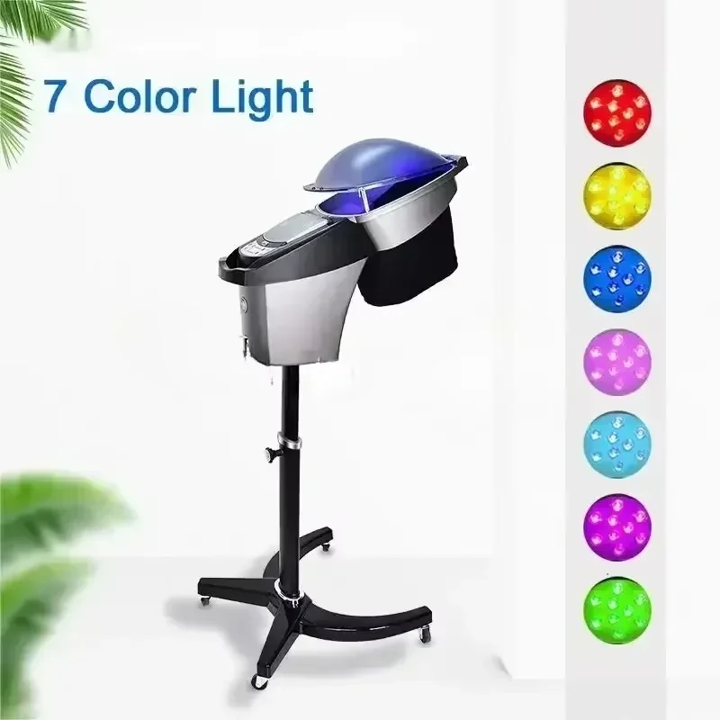 Professional Ultrasonic Ozone Hair Steamer with Stand Big Micromist Micro Mist Hair Spa Salon Grade Standing O3 Hair Steaming Ma