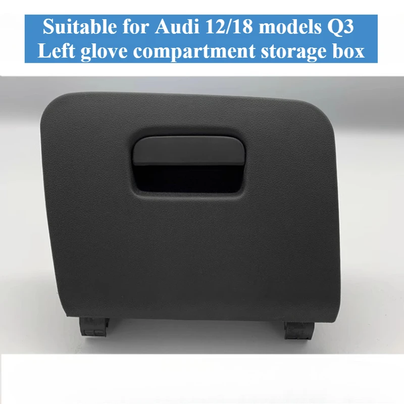 

For Audi Q3 Left Glove Box Glove Compartment Buckle Steering Wheel Lower Guard Driver's Storage Box