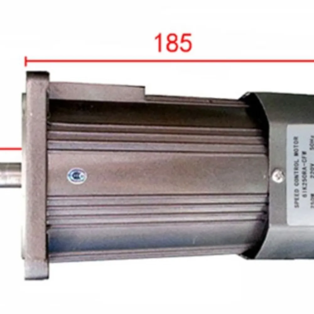 250W axis Geared motors AC 220V 1400 rpm or 2800 rpm motor speed may be constant speed motor