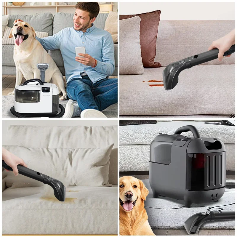 Portable Multi-function Rush Spray Steam Cleaner Vacuum Deep Cleaning Machine With Mite removal Sterilization