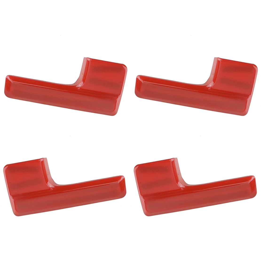 

4pcs/Set Red ABS Car Interior Door Handle Cover Trim Decor Fit for Ford F150 2014 2013 2012 2011 2010 2009