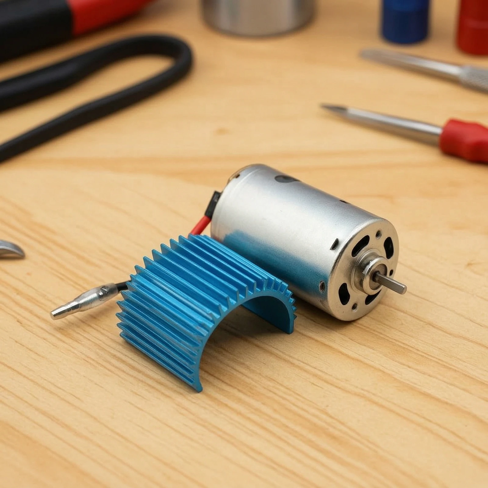 RC Motor with Heat Sink Finned - Heatsink Aluminum review and price