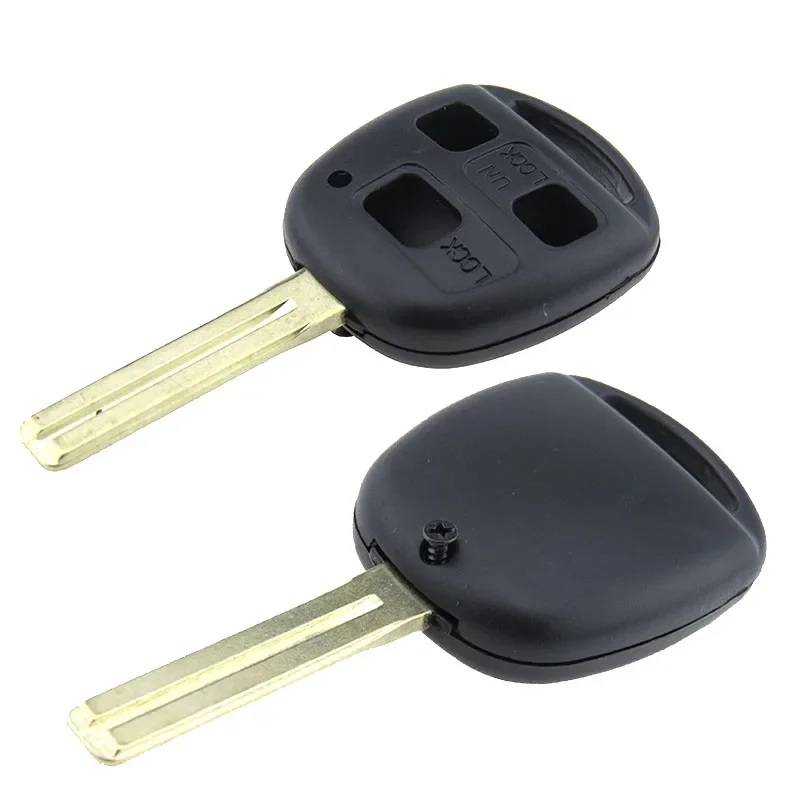 Remote Car Shell Key Case Fob2 Buttons For Toyota Celica Avensis RAV4 Prado Camry TOY47 Replacement