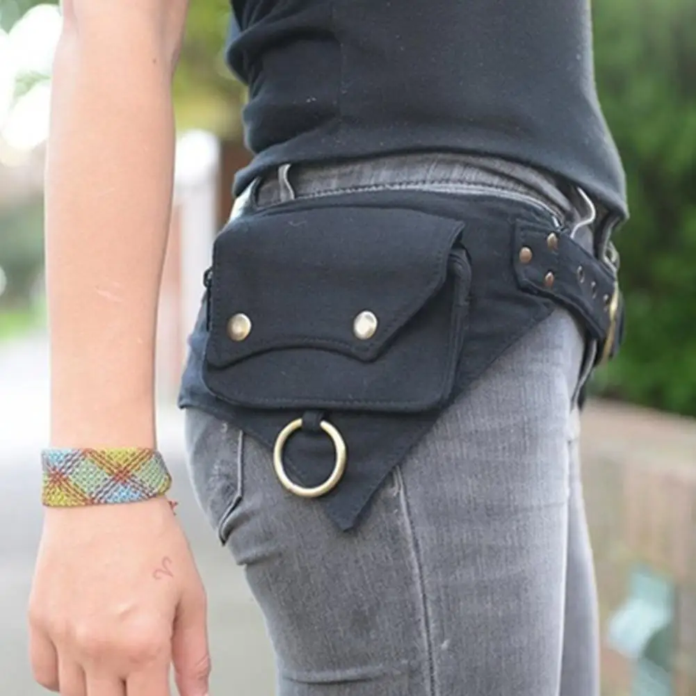 Ceinture ou sac de style hip-hop pour femmes, sac de taille conçu pour les femmes, rue de l\'argent, sports de plein air, vente en gros, K2F8