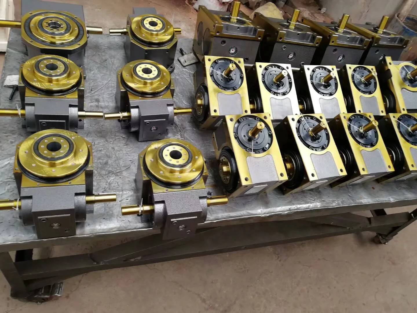 High Precision Cam Splitter Grinding Intermittent Cam Indexer Disc Motor Alloy Steel 70DF Flange Type Manufacturer Directly