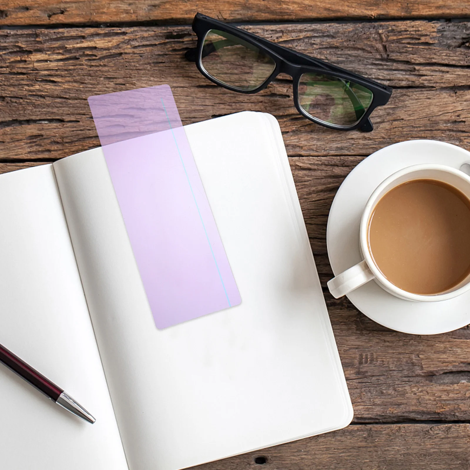 

8pcs Bookmarks Colored Reading Strips For Kids Dyslexia Student Reading Supplies Highlight Tracking Rulers School Stationery