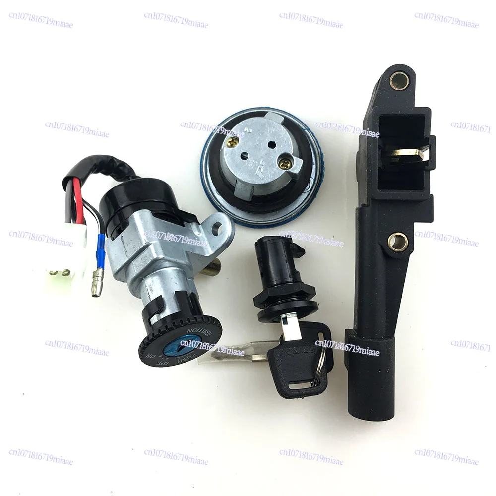 

For JOG 3KJ 5BM 50 Ignition Switch Lock Switch Set Motorcycle Seat Lock Scooter JOG Key Kit