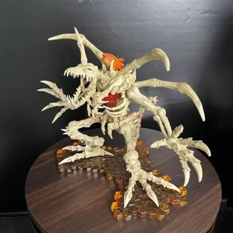 30cm Harz Digimon Abenteuer Anime Charaktere Peripherie Schädel Greymon Limited Edition große Statue Figur Modell Ornamente Spielzeug