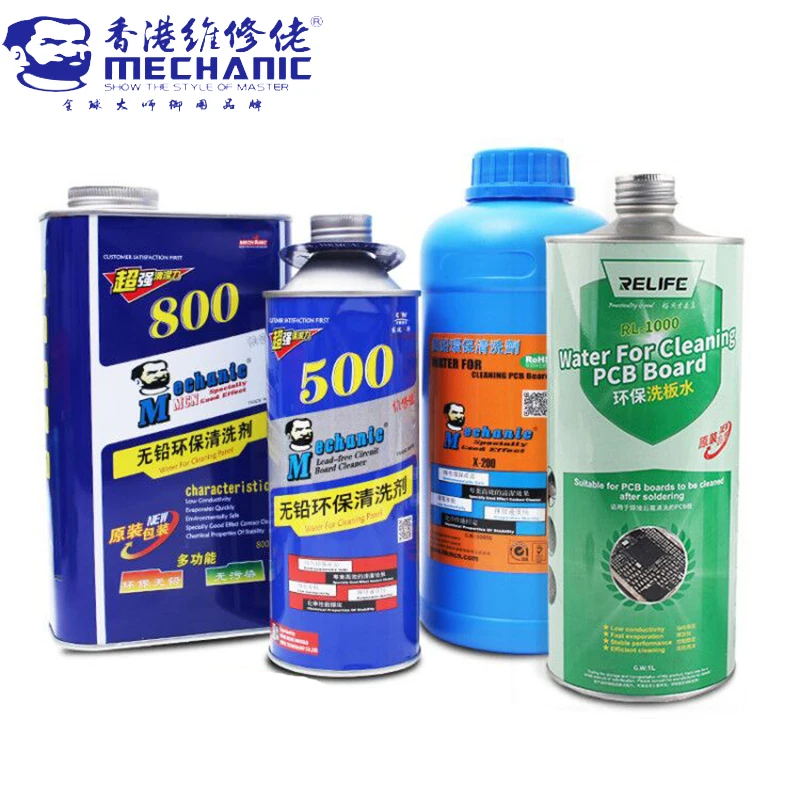 

Mechanic Lead-free Soldering Flux Clean Liquid ,Phone PCB Board Repair Degreasing Oil Cleaning Agent Soldering Stain Remover