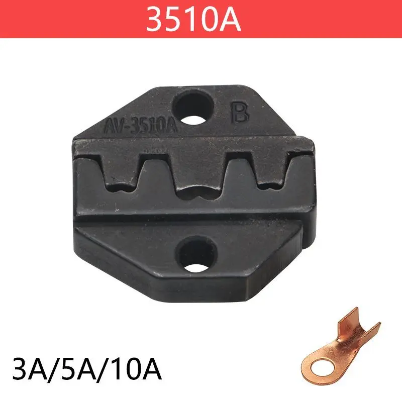 Imagem -05 - Prenda Alicate de Friso ot Nariz Aberto do Fio Alicate de Friso Terminais Hs0560 3a 5a 10a 20a 30a 40a 50a 60a ot
