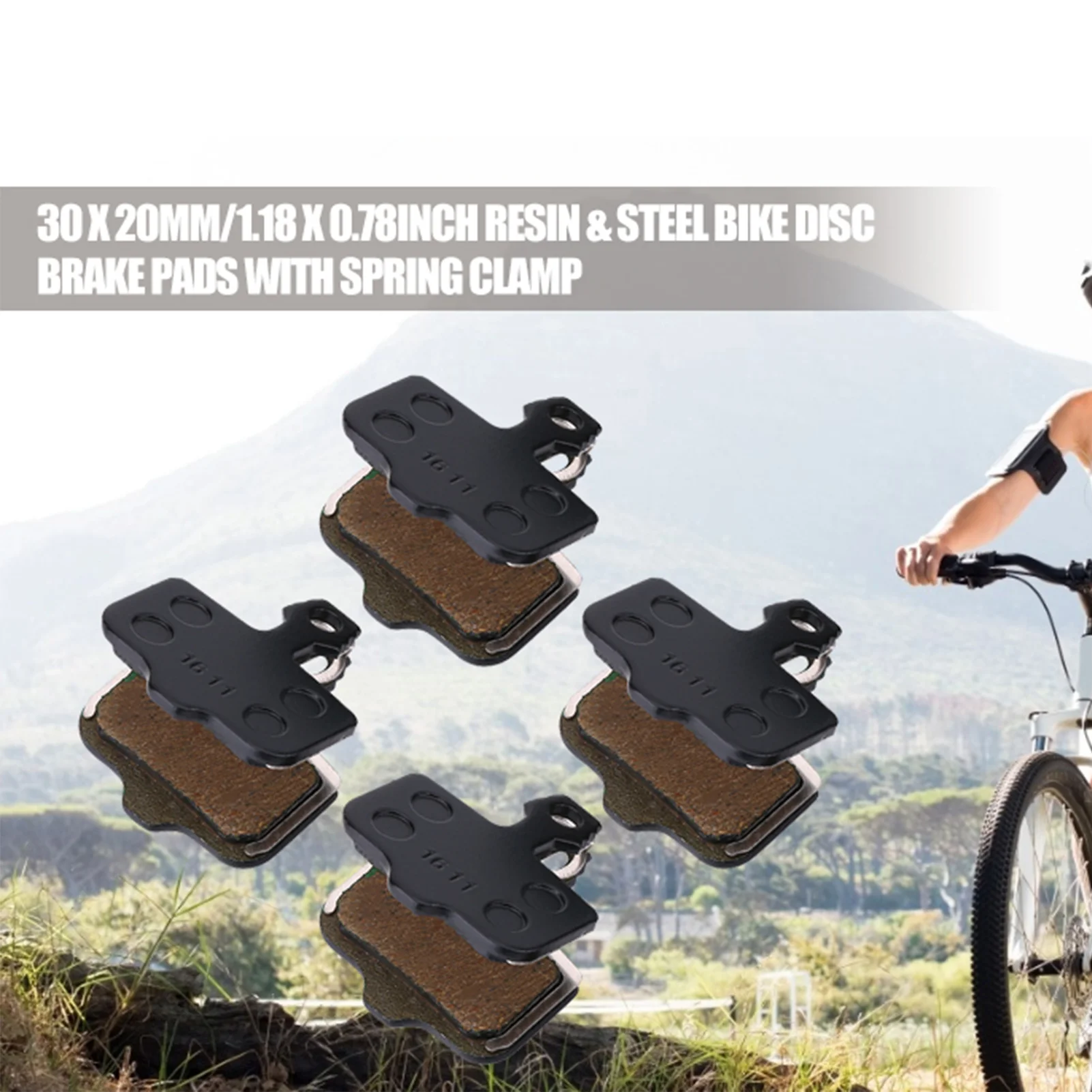 4 Pairs Bicycle Disc Brake Pads for Avid Elixir 1 3 5 7 9 R CR Sram XO XX X7 X9 XXWC DB1 DB3 DB5 FORCE RED Rival