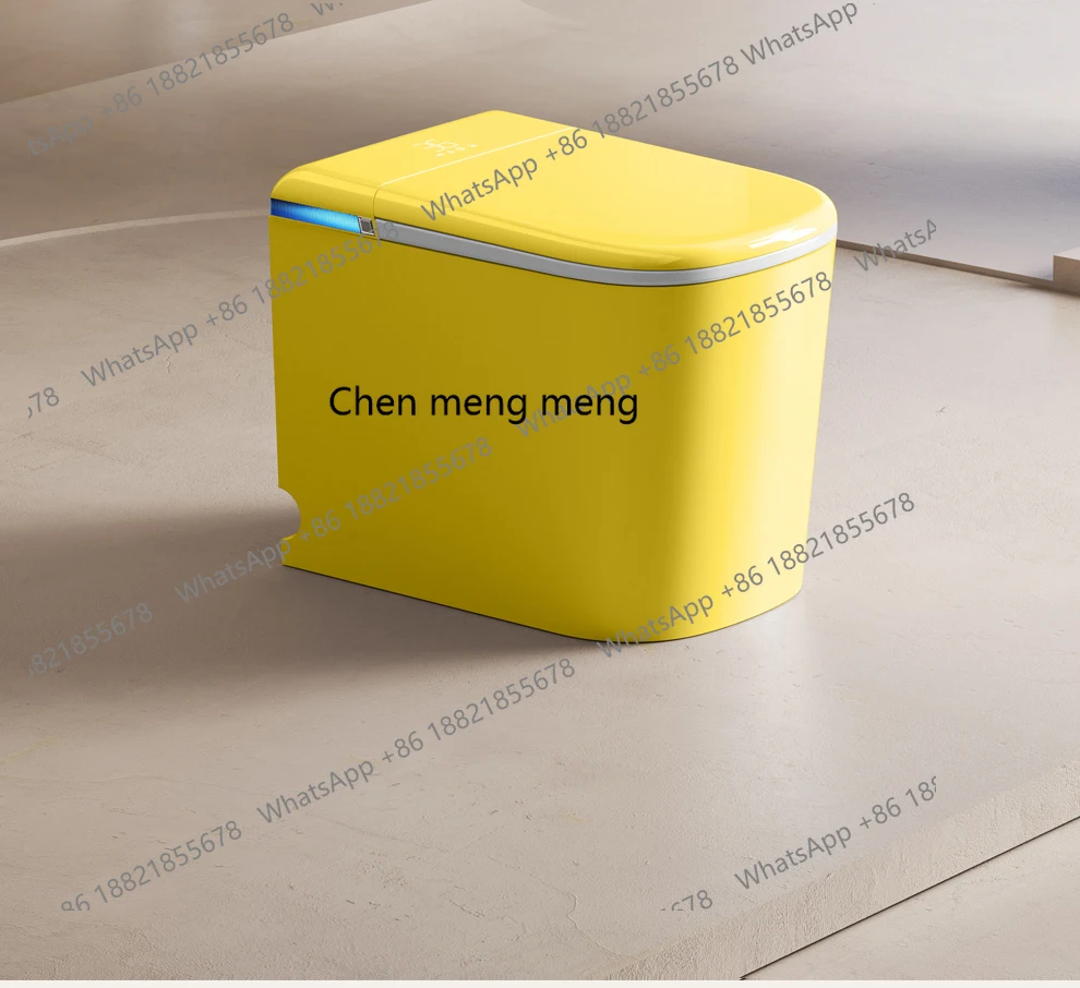 

Personalized color smart toilet without water pressure limit Small apartment fully automatic multi-function toilet