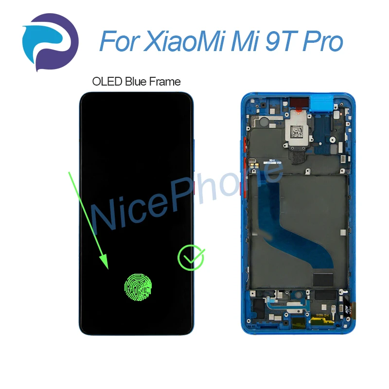 For XiaoMi Mi 9T Pro LCD Display Touch Screen Digitizer Assembly Replacement M1903F11G for XiaoMi Mi 9T Pro Screen Display LCD