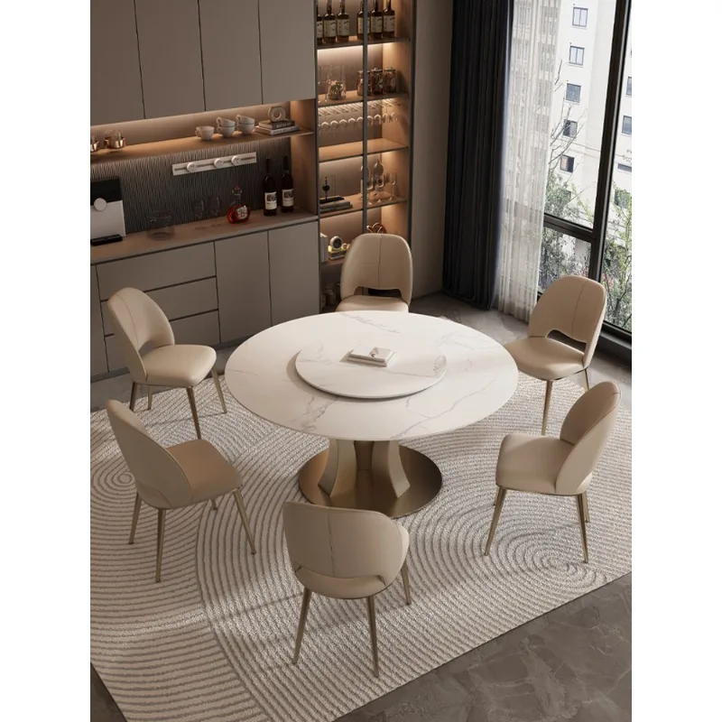 식탁 의자 가정용 소형 아파트 등받이 의자 고급스러운 스테인리스 스틸 스툴