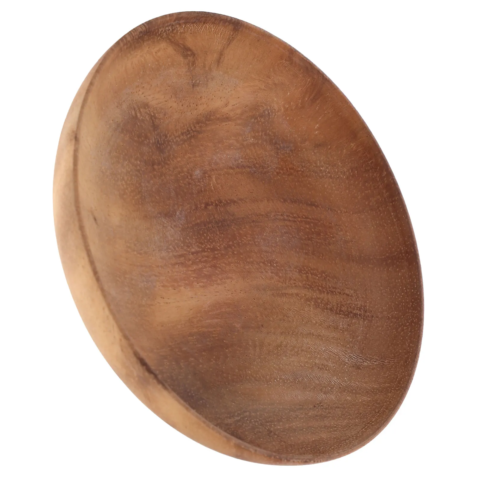

Wooden Rice Bowl Fruit Bowls Container Entryway Dessert Platter Acacia Wood Smooth Texture Japanese Style Serving Bowls Kitchen