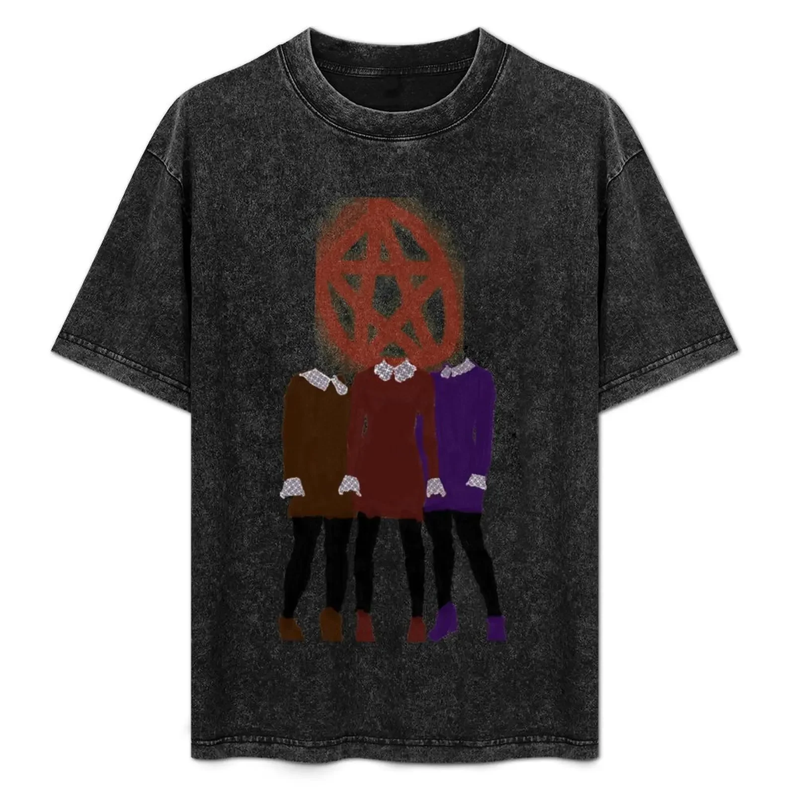 

Weird Sisters Pentagram-CAOS T-Shirt quick drying anime customs design your own Blouse mens fashion