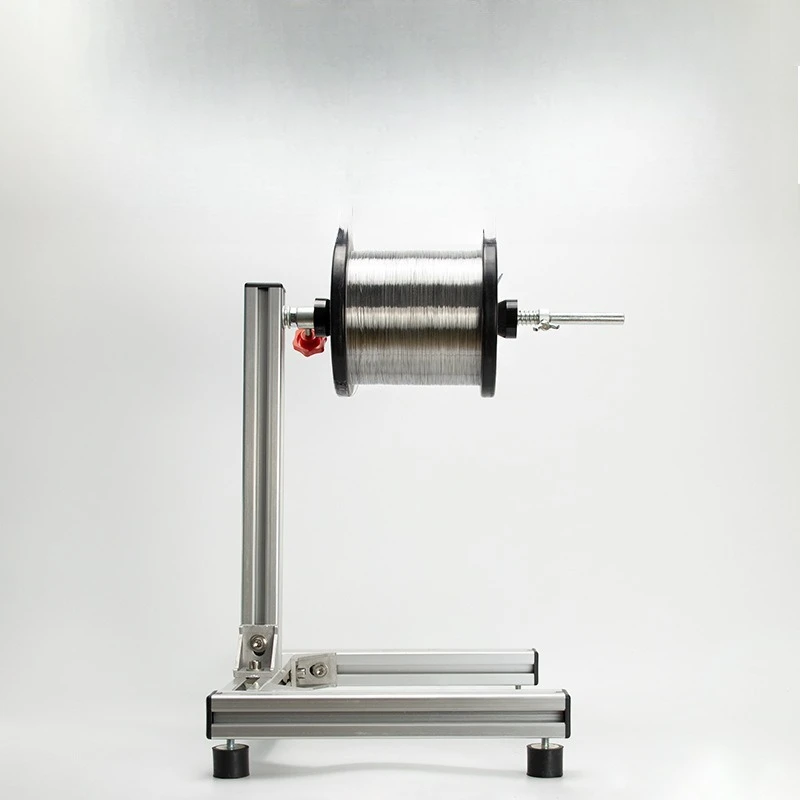 Pay-off frame, pay-off plate, fishing line, cotton thread, enameled wire, which belongs to damping adjustment resistance, e